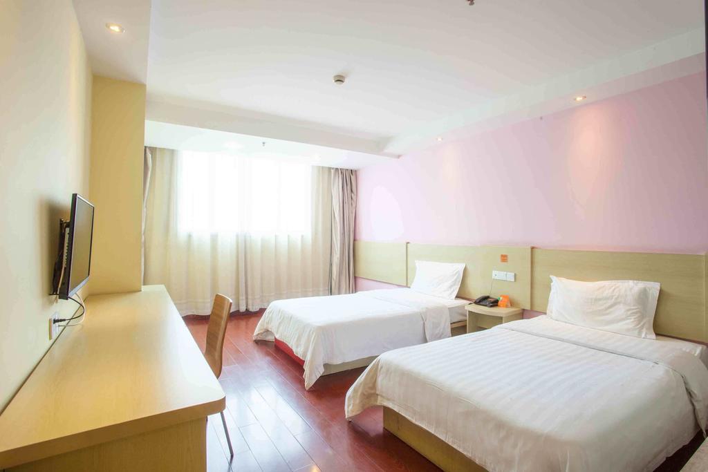 7Days Inn Changsha Wuyi Avenue Yunajialing Metro Station Rom bilde