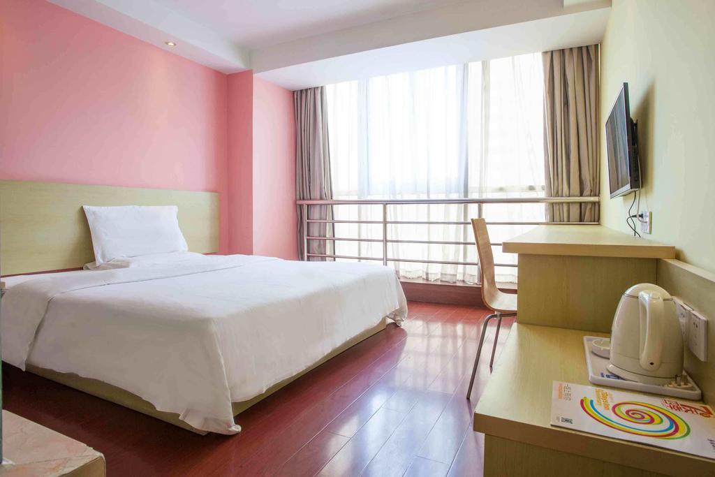 7Days Inn Changsha Wuyi Avenue Yunajialing Metro Station Rom bilde